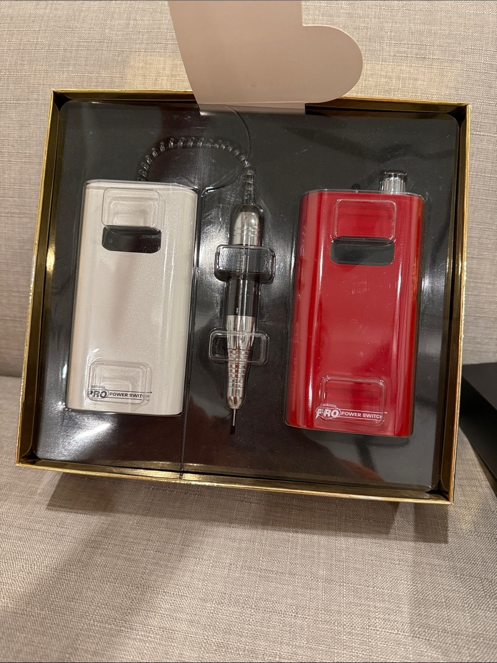 Pro Power-Switch Nail Filing System - Red - Picture 2 of 3